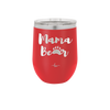 Mama Bear Paw Print - Laser Engraved Stainless Steel Drinkware - 2011 -
