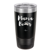 Mama Bear Paw Print - Laser Engraved Stainless Steel Drinkware - 2011 -