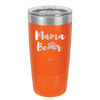 Mama Bear Paw Print - Laser Engraved Stainless Steel Drinkware - 2011 -