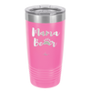 Mama Bear Paw Print - Laser Engraved Stainless Steel Drinkware - 2011 -