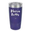 Mama Bear Paw Print - Laser Engraved Stainless Steel Drinkware - 2011 -