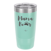 Mama Bear Paw Print - Laser Engraved Stainless Steel Drinkware - 2011 -
