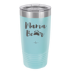Mama Bear Paw Print - Laser Engraved Stainless Steel Drinkware - 2011 -