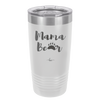 Mama Bear Paw Print - Laser Engraved Stainless Steel Drinkware - 2011 -