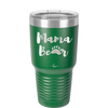 Mama Bear Paw Print - Laser Engraved Stainless Steel Drinkware - 2011 -