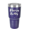 Mama Bear Paw Print - Laser Engraved Stainless Steel Drinkware - 2011 -