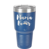 Mama Bear Paw Print - Laser Engraved Stainless Steel Drinkware - 2011 -