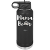 Mama Bear Paw Print - Laser Engraved Stainless Steel Drinkware - 2011 -