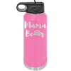 Mama Bear Paw Print - Laser Engraved Stainless Steel Drinkware - 2011 -