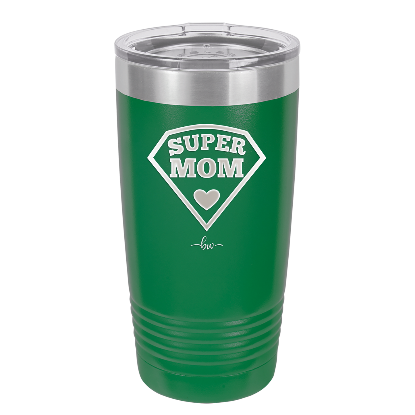 Super Mom - Laser Engraved Stainless Steel Drinkware - 2012 -