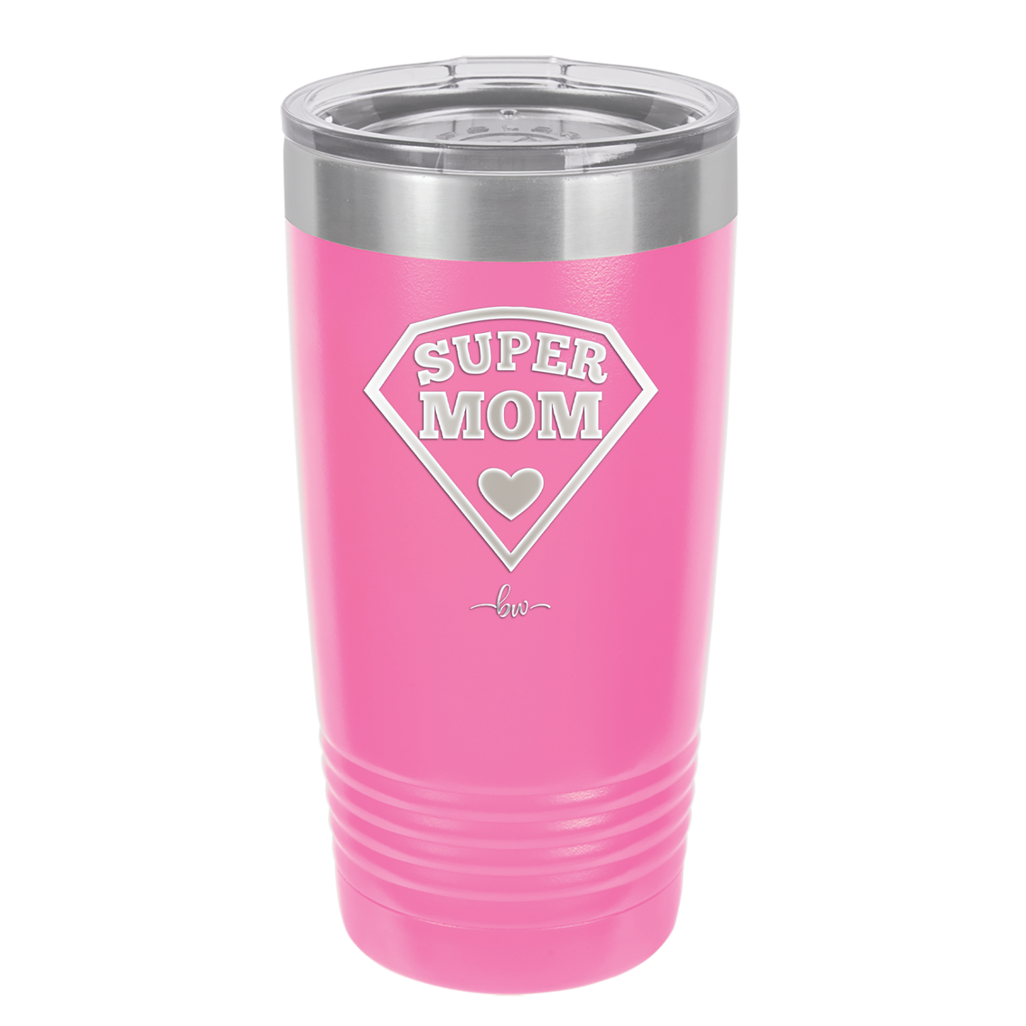 Super Mom - Laser Engraved Stainless Steel Drinkware - 2012 -