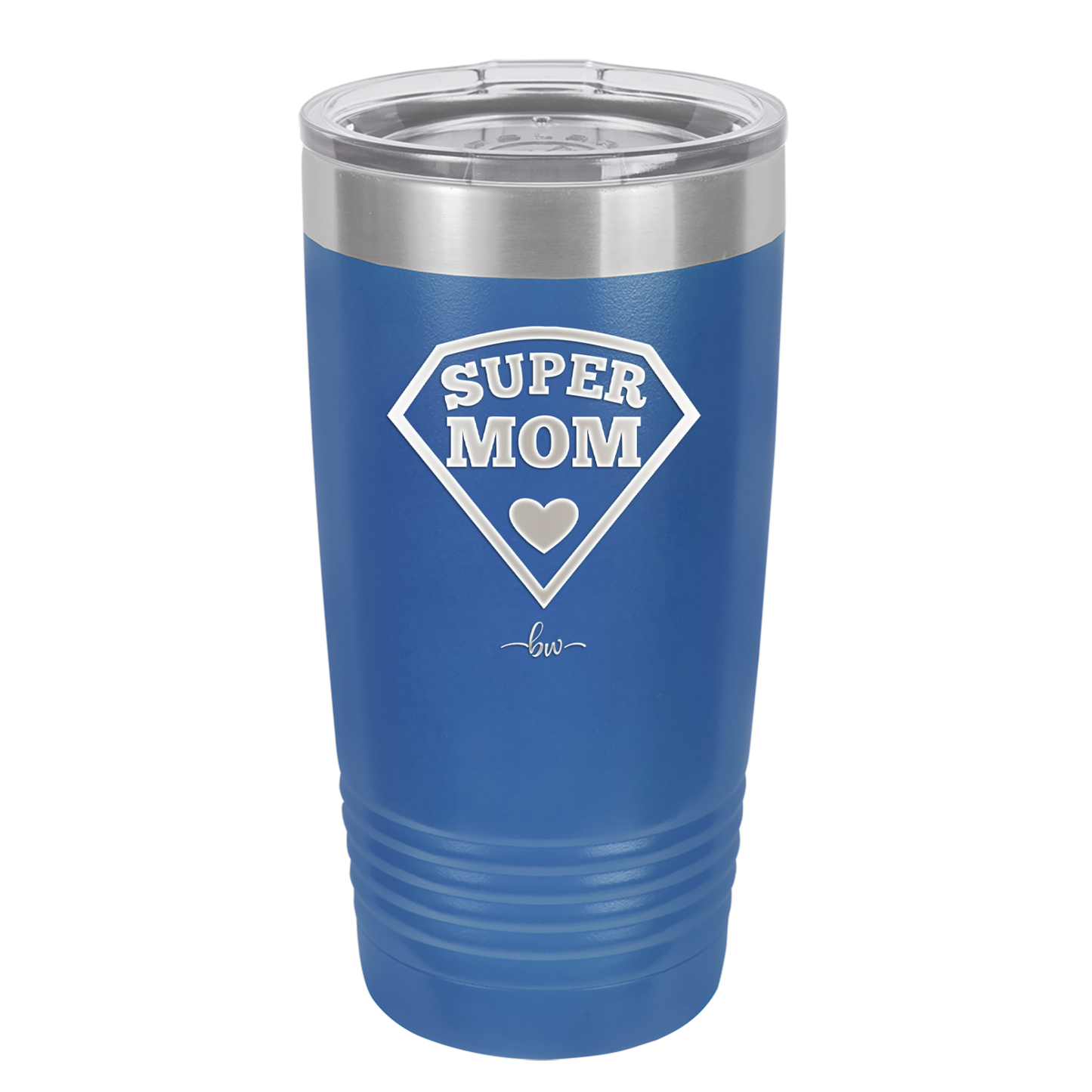 Super Mom - Laser Engraved Stainless Steel Drinkware - 2012 -