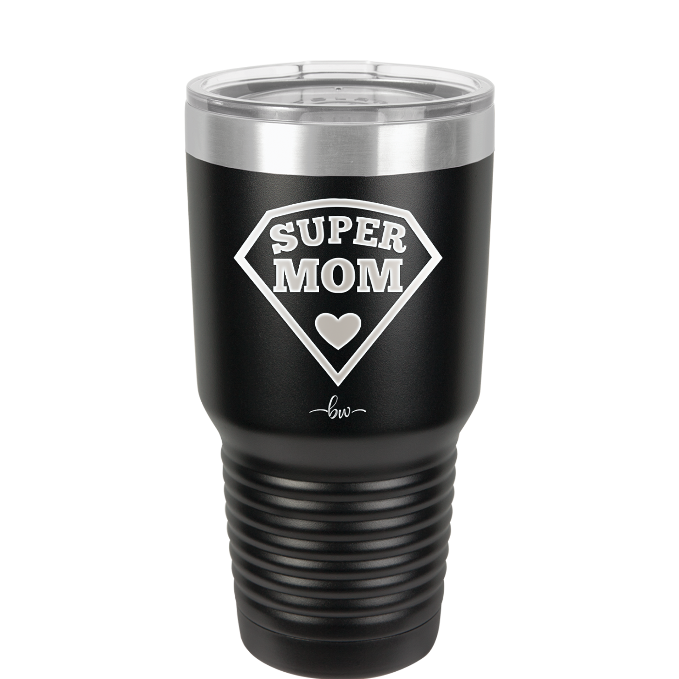 Super Mom - Laser Engraved Stainless Steel Drinkware - 2012 -