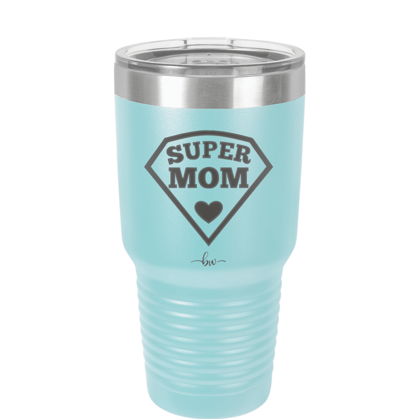 Super Mom - Laser Engraved Stainless Steel Drinkware - 2012 -