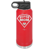 Super Mom - Laser Engraved Stainless Steel Drinkware - 2012 -