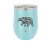 Mama Bear Leaves and Hearts - Laser Engraved Stainless Steel Drinkware - 2013 -