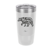 Mama Bear Leaves and Hearts - Laser Engraved Stainless Steel Drinkware - 2013 -