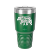 Mama Bear Leaves and Hearts - Laser Engraved Stainless Steel Drinkware - 2013 -