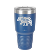 Mama Bear Leaves and Hearts - Laser Engraved Stainless Steel Drinkware - 2013 -
