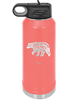 Mama Bear Leaves and Hearts - Laser Engraved Stainless Steel Drinkware - 2013 -