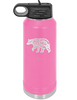 Mama Bear Leaves and Hearts - Laser Engraved Stainless Steel Drinkware - 2013 -