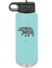 Mama Bear Leaves and Hearts - Laser Engraved Stainless Steel Drinkware - 2013 -