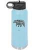 Mama Bear Leaves and Hearts - Laser Engraved Stainless Steel Drinkware - 2013 -