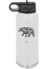 Mama Bear Leaves and Hearts - Laser Engraved Stainless Steel Drinkware - 2013 -