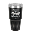 Home is Where My Bunch of Crazies Are - Laser Engraved Stainless Steel Drinkware - 2016 -