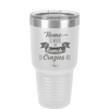 Home is Where My Bunch of Crazies Are - Laser Engraved Stainless Steel Drinkware - 2016 -
