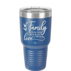 Family A Little Bit of Crazy A Little Bit of Loud and a Whole Lot of Love - Laser Engraved Stainless Steel Drinkware - 2020 -