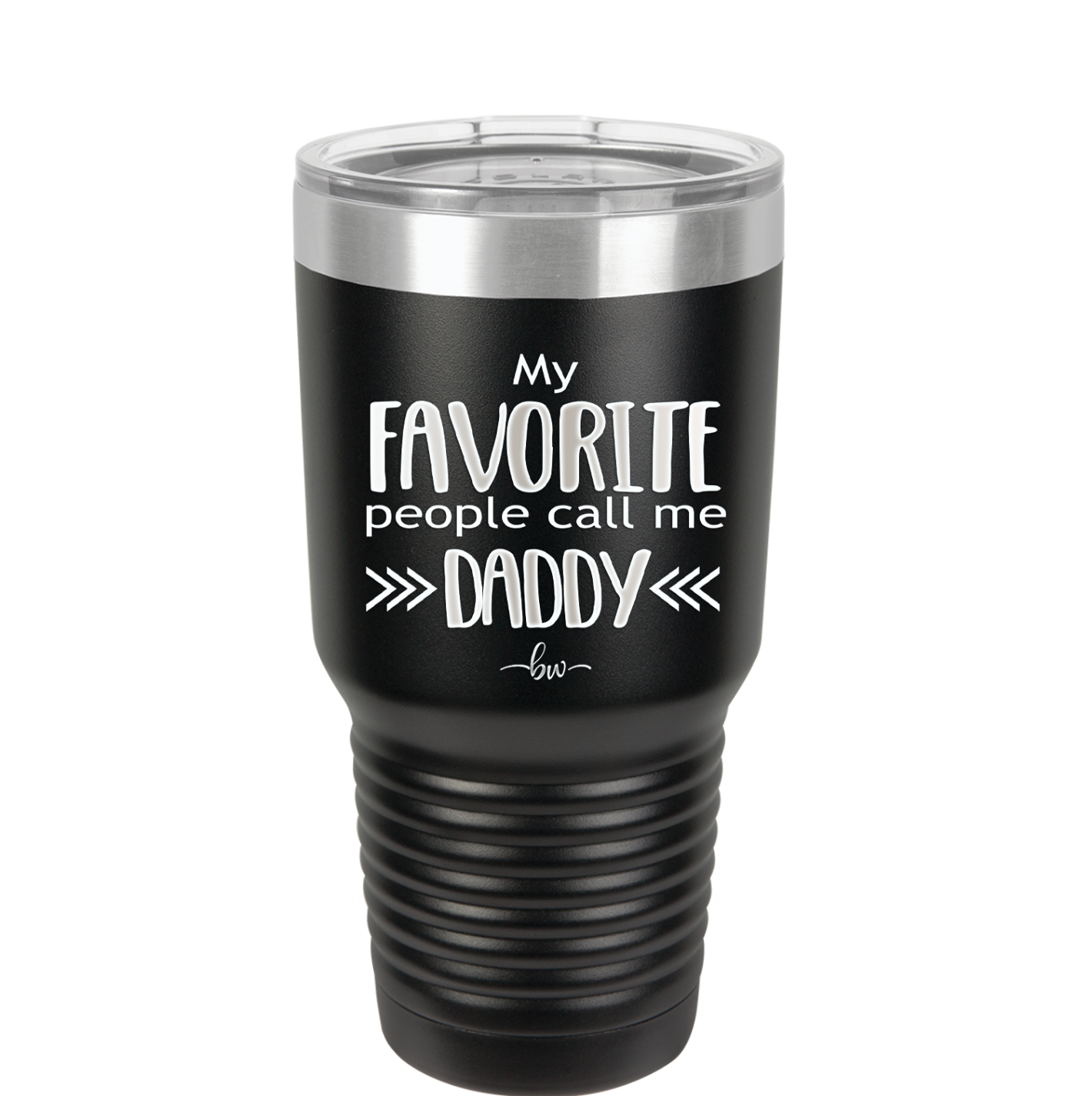 My Favorite People Call Me Daddy - Laser Engraved Stainless Steel Drinkware - 2021 -