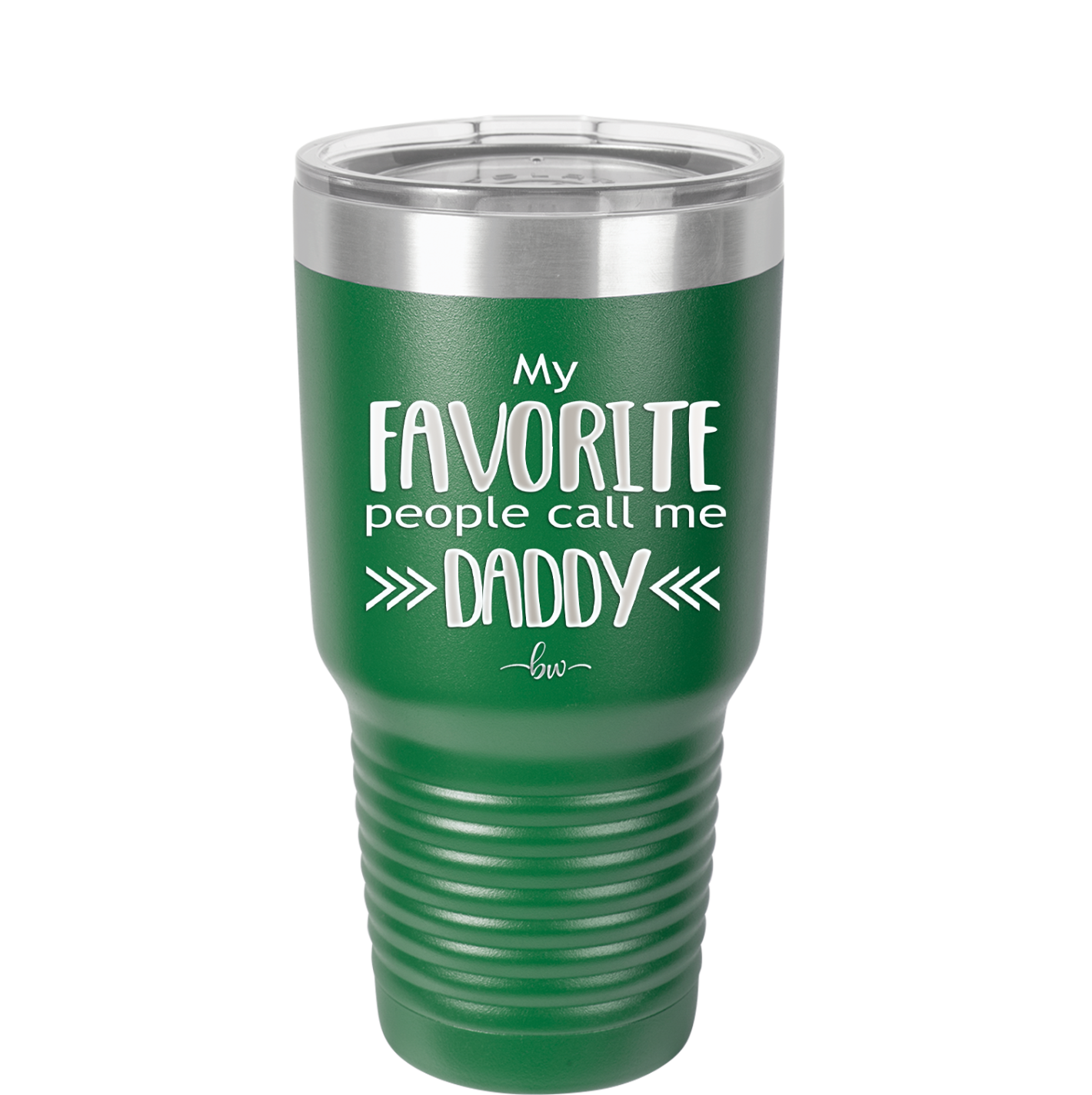 My Favorite People Call Me Daddy - Laser Engraved Stainless Steel Drinkware - 2021 -