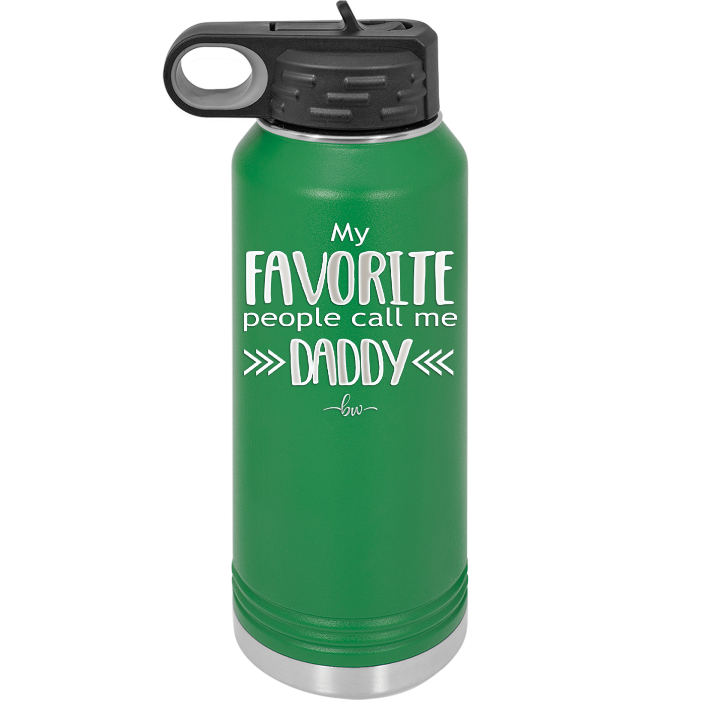 My Favorite People Call Me Daddy - Laser Engraved Stainless Steel Drinkware - 2021 -