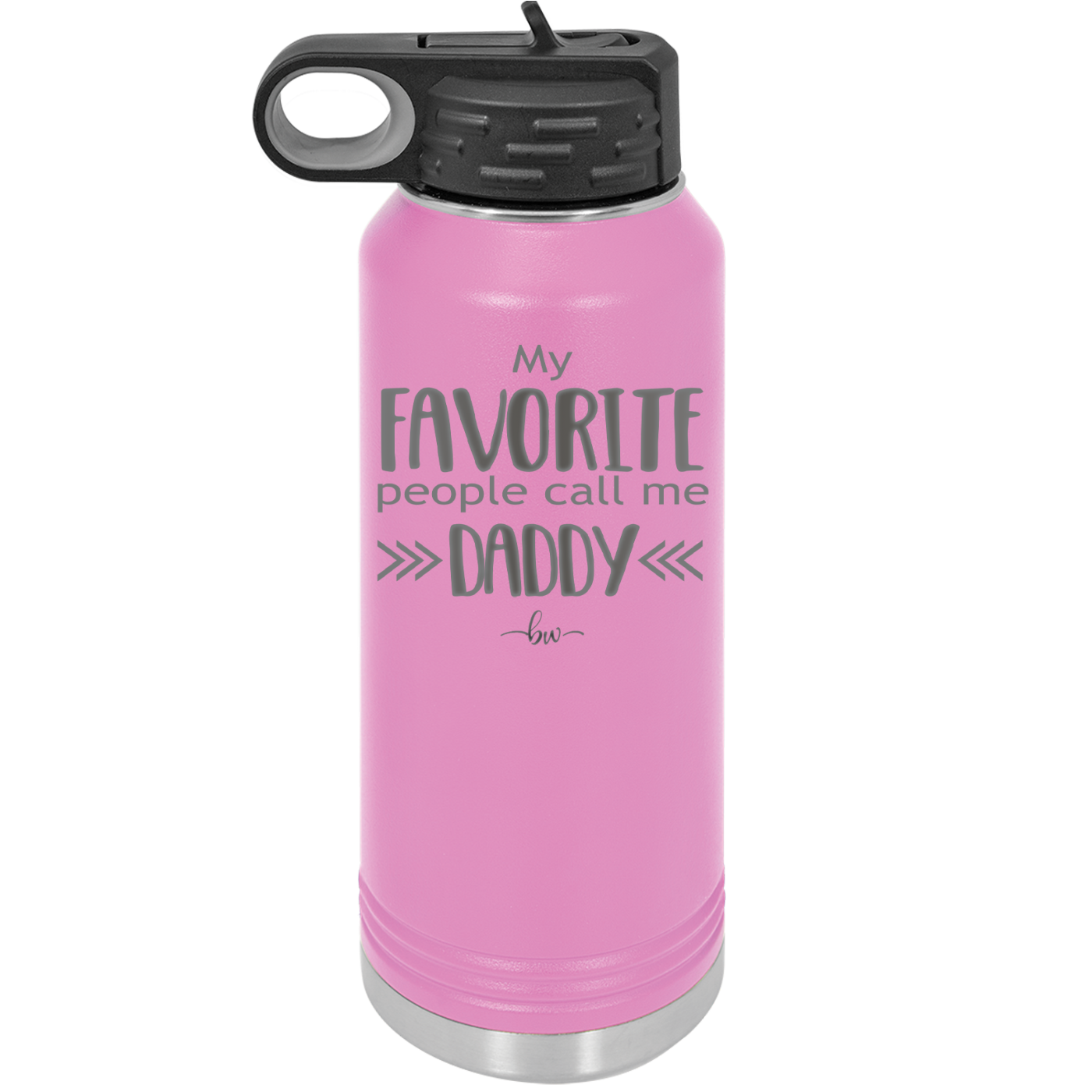 My Favorite People Call Me Daddy - Laser Engraved Stainless Steel Drinkware - 2021 -