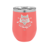 Papa Wolf Raising My Wild Things - Laser Engraved Stainless Steel Drinkware - 2022 -