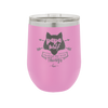 Papa Wolf Raising My Wild Things - Laser Engraved Stainless Steel Drinkware - 2022 -