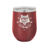 Papa Wolf Raising My Wild Things - Laser Engraved Stainless Steel Drinkware - 2022 -