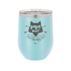 Papa Wolf Raising My Wild Things - Laser Engraved Stainless Steel Drinkware - 2022 -