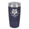 Papa Wolf Raising My Wild Things - Laser Engraved Stainless Steel Drinkware - 2022 -