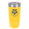 Papa Wolf Raising My Wild Things - Laser Engraved Stainless Steel Drinkware - 2022 -
