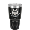 Papa Wolf Raising My Wild Things - Laser Engraved Stainless Steel Drinkware - 2022 -