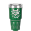 Papa Wolf Raising My Wild Things - Laser Engraved Stainless Steel Drinkware - 2022 -
