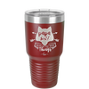 Papa Wolf Raising My Wild Things - Laser Engraved Stainless Steel Drinkware - 2022 -