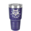 Papa Wolf Raising My Wild Things - Laser Engraved Stainless Steel Drinkware - 2022 -