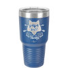 Papa Wolf Raising My Wild Things - Laser Engraved Stainless Steel Drinkware - 2022 -