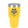 Papa Wolf Raising My Wild Things - Laser Engraved Stainless Steel Drinkware - 2022 -