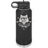 Papa Wolf Raising My Wild Things - Laser Engraved Stainless Steel Drinkware - 2022 -