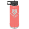 Papa Wolf Raising My Wild Things - Laser Engraved Stainless Steel Drinkware - 2022 -