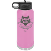 Papa Wolf Raising My Wild Things - Laser Engraved Stainless Steel Drinkware - 2022 -